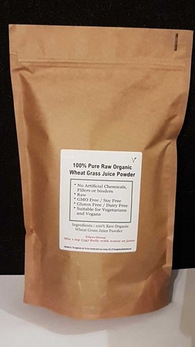 Organic wheat grass juice - grass,