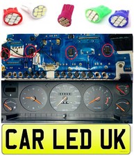✅ VOLVO 740 760 780 940 960 S90 V90 ✅ 5 x LED INSTRUMENT BACKLIGHT UPGRADE BULBS