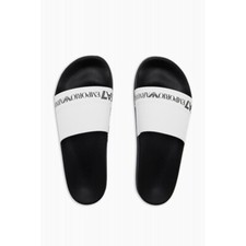 EA7 | Emporio Armani AF15128 7x000110 Scarpe Flip Flop Sliders - Black/White