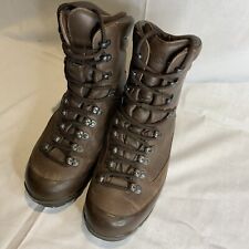 SIZE 7 Wide GORETEX ARMY KARRIMOR SF COLD WET WEATHER BOOTS BROWN EU 40 Used