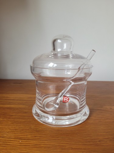 Dartington pot and spoon for