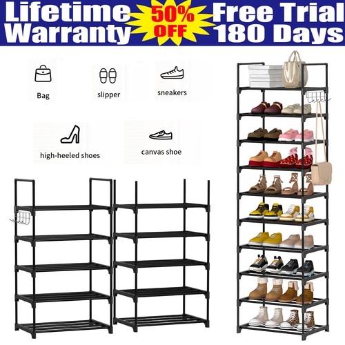 Tier shoe rack tall storage - tier,