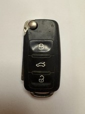 GENUINE SKODA CITIGO FABIA OCTAVIA RAPID SUPERB 3 BUTTON REMOTE FLIP KEY FOB 