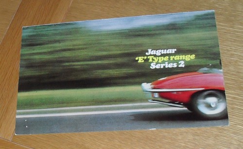 Jaguar type series 2 - jaguar, e-type