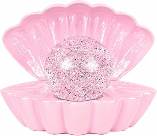 Pink pearl glitter ball table - pearl,