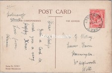 Genealogy Postcard-Withey, Lower Farm, Hannington, Nr Highworth,Wiltshire GL3772