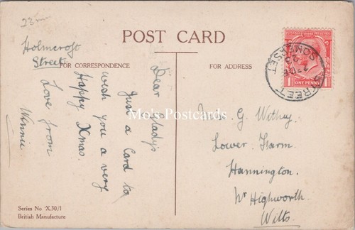 Genealogy postcard withey - genealogy, postcard-withey