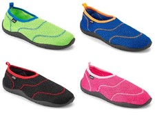 BOYS GIRLS AQUA BEACH WET WATER SOCKS SHOES SWIMMING BEACH KIDS UK SIZE 13-5