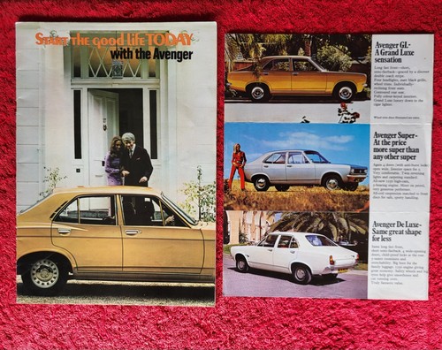 Hillman avenger super de - hillman,