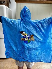 Vintage Universal Studios Rain Poncho Cape Featuring Woody Woodpecker Disney