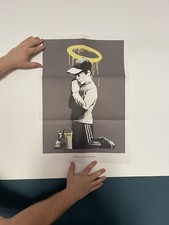 Banksy “Forgive Us Our Trespassing” - Don’t Panic A2 Poster