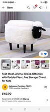 Footstool Made To Look Like a
