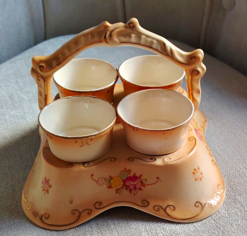 Antique blush ivory crown - blush,