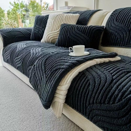 Thick plush sofa - sofa, 1-4