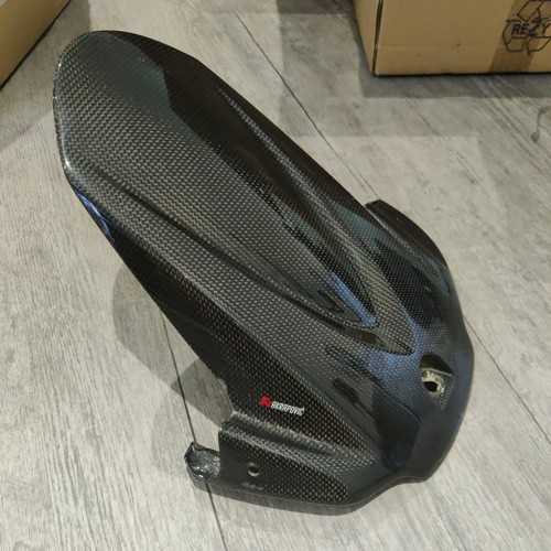 Rear mudguard hugger carbon - rear,