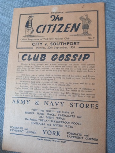 York city v southport - york,