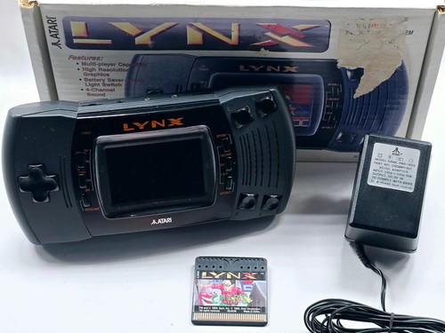 Atari lynx console with - lynx,