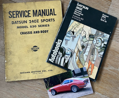 Datsun 240 service manual - z,