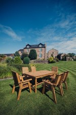 Valley Wooden Garden 6 Seater