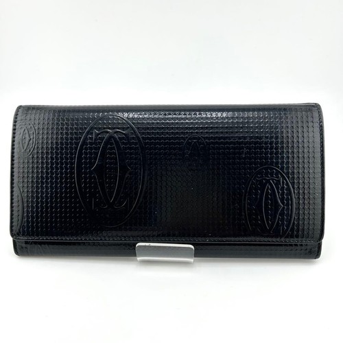 Cartier black long wallet - cartier,