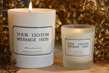Custom Message Candle -