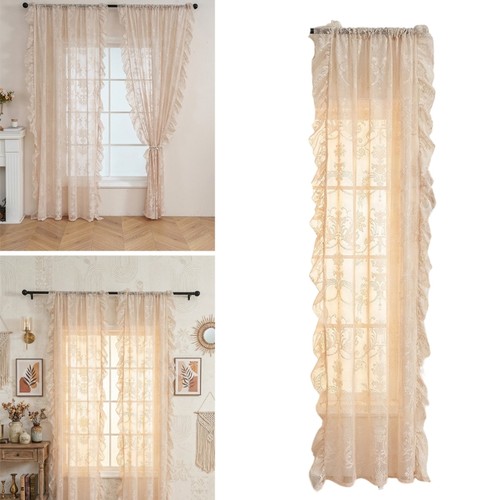 French lace ruffled - lace, hem
