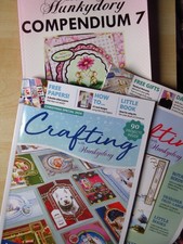 Magazine Bundle Hunkydory Compendium 7 & 2x Crafting with Hunkydory Christmas