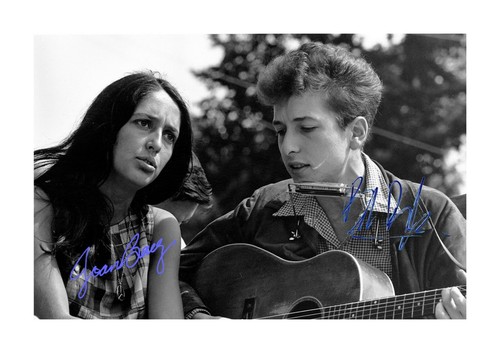 Bob dylan joan baez a4 - bob,