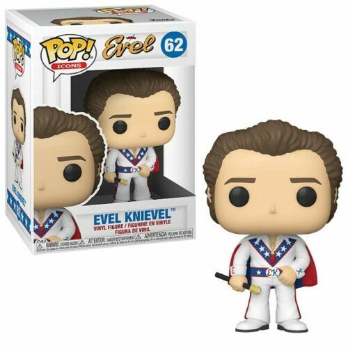 Evel knievel pop vinyl - knievel, 3.75"