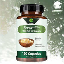 Boswellia 1200mg - Pain Relief, Supports Joint Health and Immunity, Efficient
