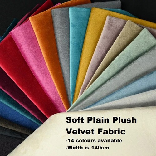 Soft plain plush - soft,
