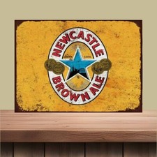 Newcastle Brown Ale wall sign