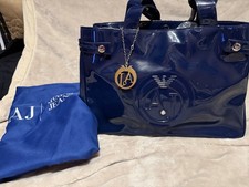 Armani Women's Navy Blue PVC