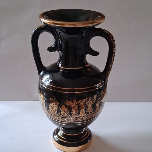 Greek amphora style vase - greek,