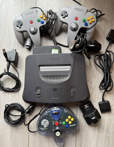 Nintendo n64 console with - nintendo,