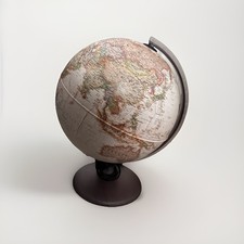 National Geographic Illuminated World Globe Lamp 30cm – Vintage Style Desk Light