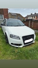 White Audi A3 2010 8p 1.6