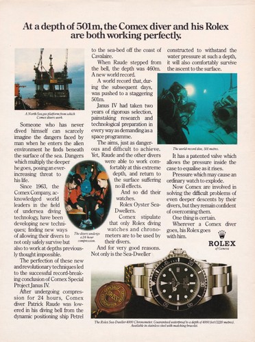 Rolex sea dweller comex diver - rolex,