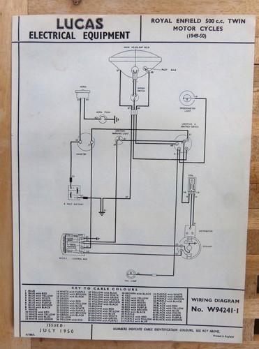 Original lucas royal enfield - royal,