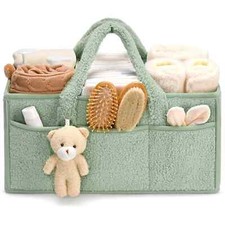 Baby Diaper Organizer Caddy Storage Bag Nursery Kids Changing Carrier Handbag UK