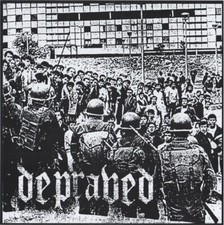 DEPRAVED S/T 7" EP PUNK ROCK