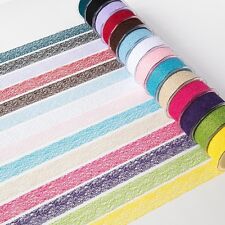 38mm Burlap DECO WEB Lace Net Jute Mesh Trim Ribbon - 1m/5m/20m Reel