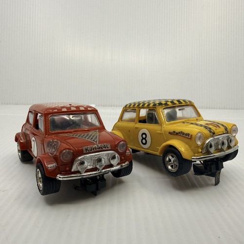 Vintage scalextric mini cooper - vintage,
