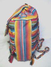 Colourful WOVEN RUCKSACK /