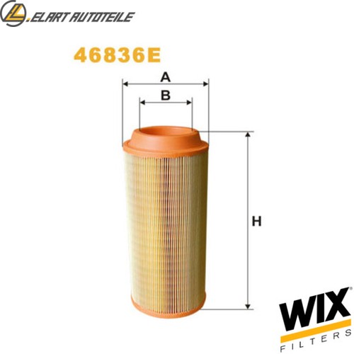 Air filter 46836e for volvo - 46836e,