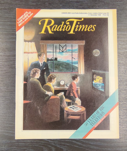 Radio times november 1986 - radio, 1-7
