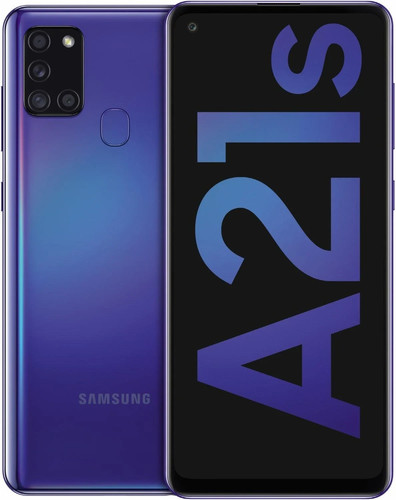 Samsung galaxy a21s - samsung, blue