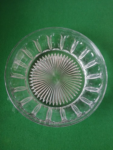 Vintage glass salad bowl - vintage,