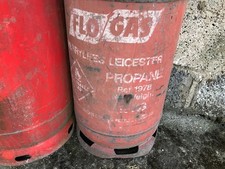 FLO GAS PROPANE 18KG BOTTLE CYLINDER HEATING SPACE HEATER EMPTY