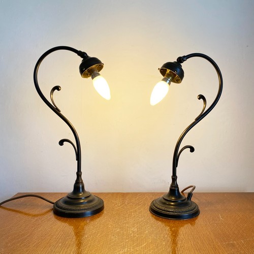 Pair vintage antique - of,